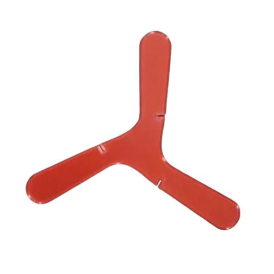 Returning Boomerang Toy for Boys Hand Tossed Three-Leaf Boomerang Toy Outdoor Parent-Child Interactive Game for Kids 6+