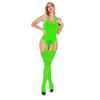 Sex Underwear New Sexy Jacquard One-piece Mesh Socks Mesh Clothes Suspenders Hollow Stockings