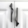 Zinc Alloy Wardrobe Door Handles Light Gold Dresser Drawer Knobs Furniture Handles  for Wardrobe
