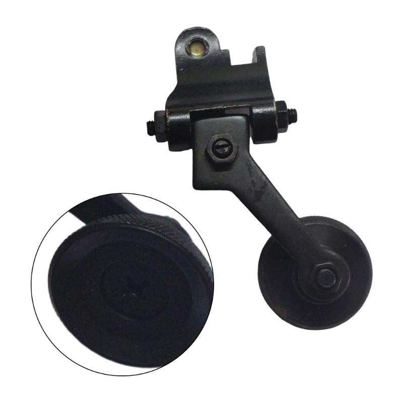 Sewing Machine Roller Presser Metal Roller Presser Foot For Thick Leather Fabric Hemming And Embroidery Sewing Project