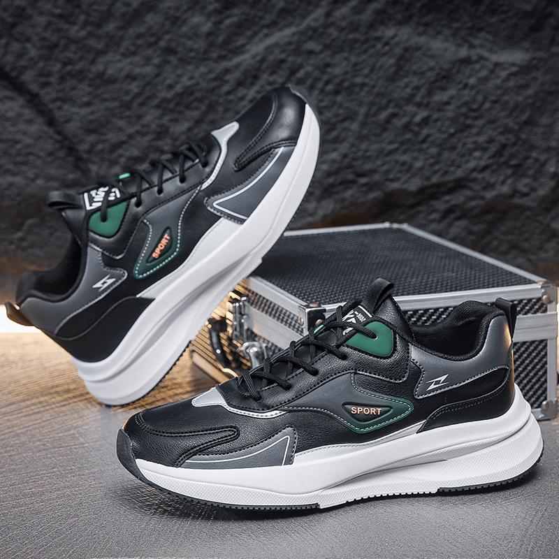 Мужская обувь осень новая мода тонкие дышащие корейская версия тренд универсальные мальчики низкие спортивные повседневные папы модные туфли