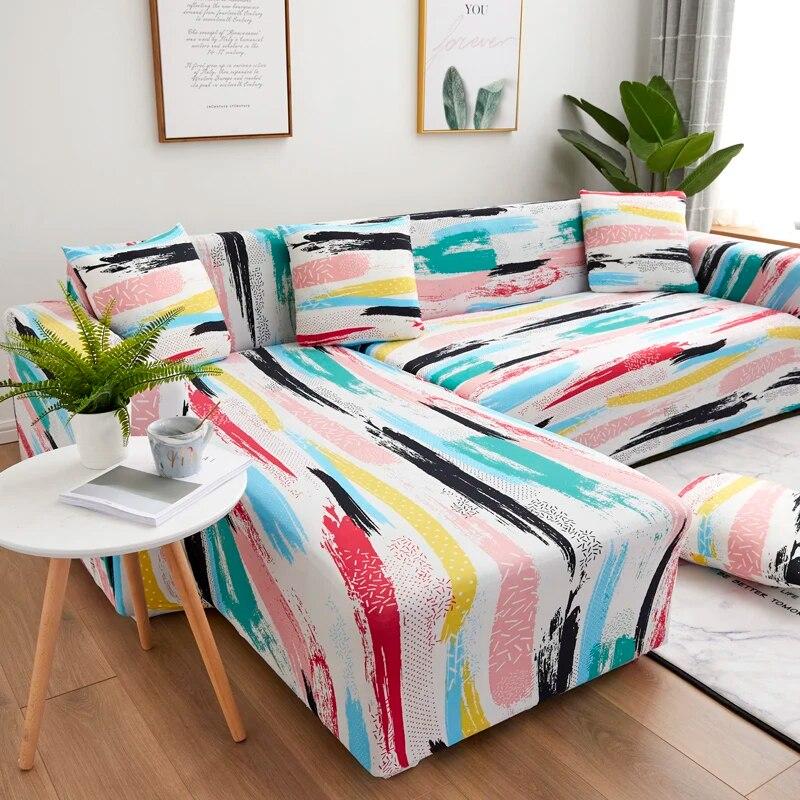 Эластичные чехлы для диванов, чехлы для диванов для гостиной, канапе 1/2/3/4, чехол для дивана, эластичная секционная защита для мебели