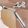 Flap Lid Stay Lift Support System for Kitchen Wardrobe Cupboard Cabinet Door Open Upward & Downward Self Closing Hinge