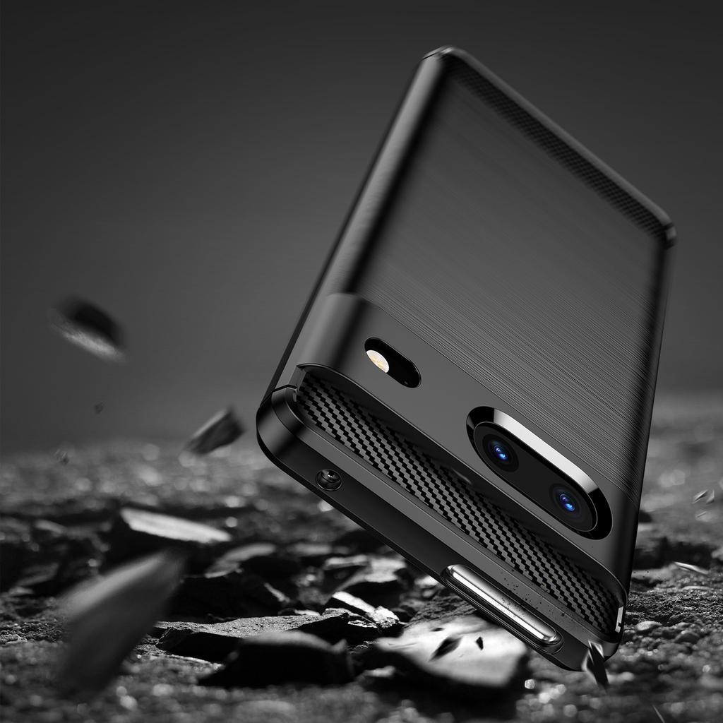 Hurtel Google Pixel 7 Black Carbon Case Cover