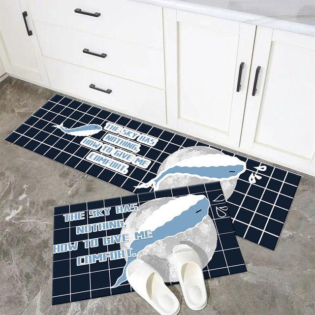 Кухонный коврик Нескользящий моющийся ковер для прихожей, коридора, спальни, гостиной, длинные коврики, коврики для ванной комнаты, коврик для входной двери