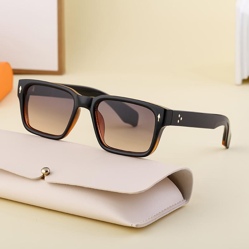 JYL TS Unisex Retro Square - Outdoor Sports Small-Frame Driving Shades ZS-98135