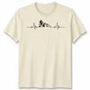 Heartbeat Mountain Bike Unisex T Shirt Cycling Adventure Fun Cool Quality New