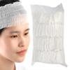 50 шт. Одноразовая эластичная нетканая повязка на голову Женская для SPA-салона, макияжа, отеля, широкая повязка для волос, дорожный портативный тюрбан