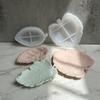 Leaf Plate Silicone Mold Leaf Plate Storage Tray Gypsum Dropping Mold Glue Mold Storage Conch Flower Pot Molds