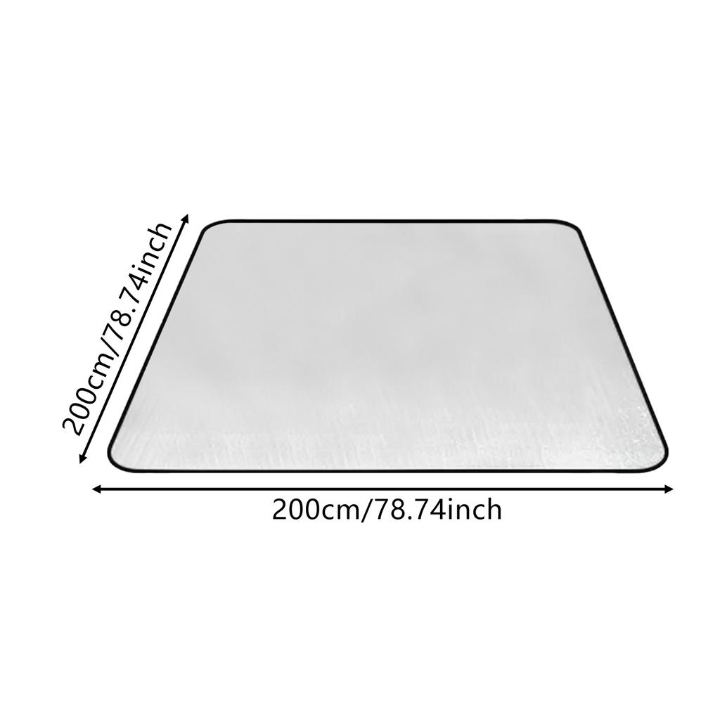 EPE Pearl Cotton Aluminum Foil Pad Camping Mat Waterproof Picnic Mat for Outdoor Use