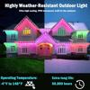 Outdoor Waterproof LED Eaves Light RGB Fantasy Smart String Light Patio Pool Ambient Light APP with Scene Mode Remote Control