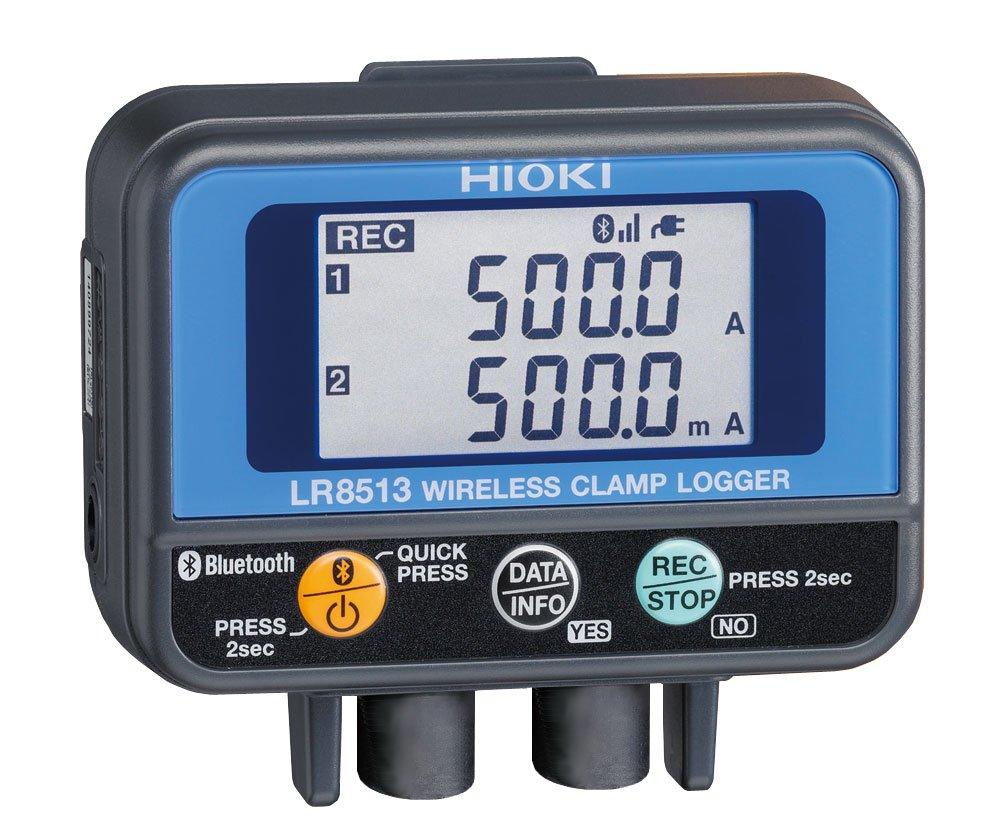 HIOKI (Hioki Electric) LR8513 Wireless Clamp Logger - Compact, Small, Made in Japan, Measures Current, Load Current, Leakage Current, Bluetooth Commun
