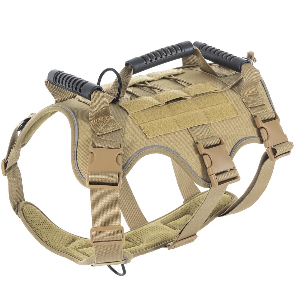 Dog Tactical Chest Strap Breathable Reflective Style Large Lightweight Traction Rope Anti-burst Dog Walking Weapon