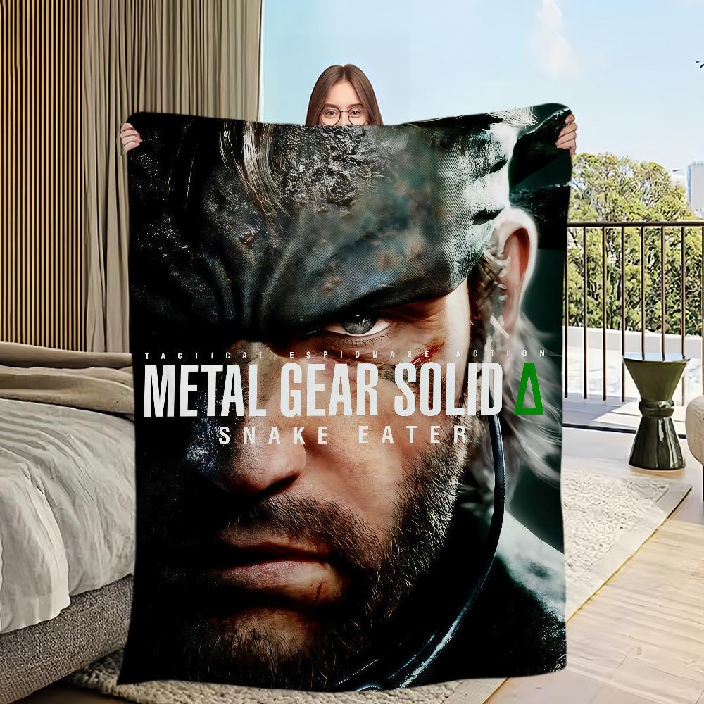 M-Металл G-Снаряжение S-Твердый Delta Snake Eater Фланелевый теплый комфорт мягкий плюшевый плед Для пикника Кровати Диваны Дома И Спальни