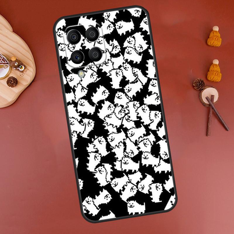 Чехол Undetale Назойливая Собака для Samsung Galaxy M12 M13 M14 M54 M23 M16 M11 M21 M31 M20 M34 M52 M32 M36 M56 M15 M55