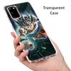 Dragonball Z Saiyan Transparent Silicone Cover For Samsung Galaxy S22 Pro S21 S20 FE Ultra S10 S10E Lite S9 Plus Phone Case