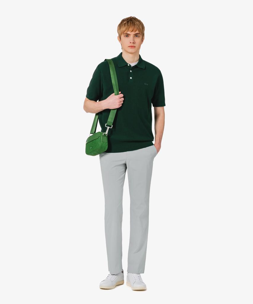 LACOSTE Men'S Pique Short Sleeve Sweater Polo Shirt Ph942E-56G Afk