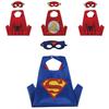 Marvel Anime Costume Cosplay Superhero Cloak And Mask Set For Kids Halloween Party