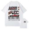 Animated Lewis Hamilton Y2K Short Sleeve 2025Summer Hot-selling Printed Cotton T-shirt Fashion Trend Hip Hop Streetwear