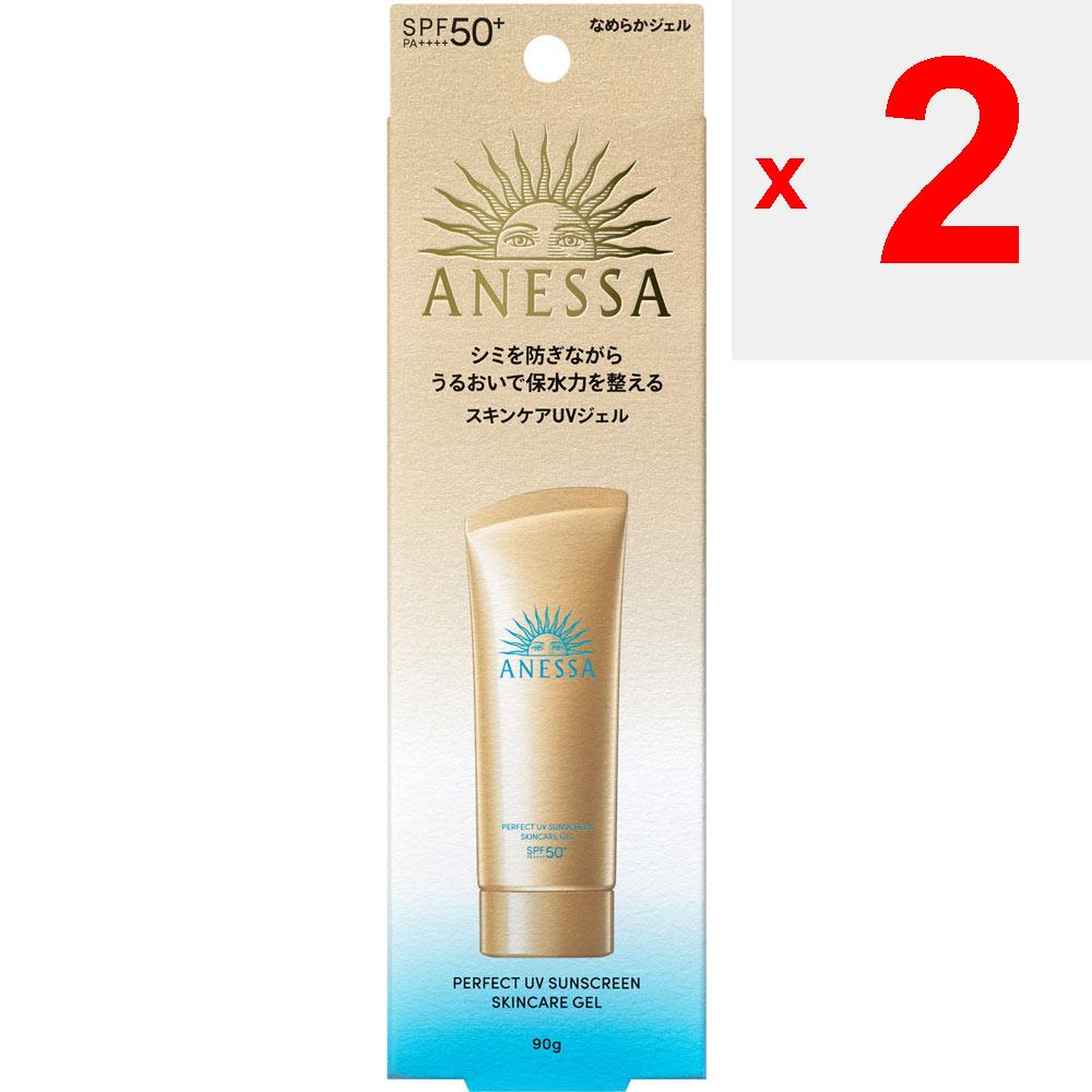 Shiseido Anessa Perfect UV Skin Care Gel NA 90g Sun Care [Инструкция по применению] - Также можно использовать в качестве основы под макияж. На лицо и шею нанесите прибл.