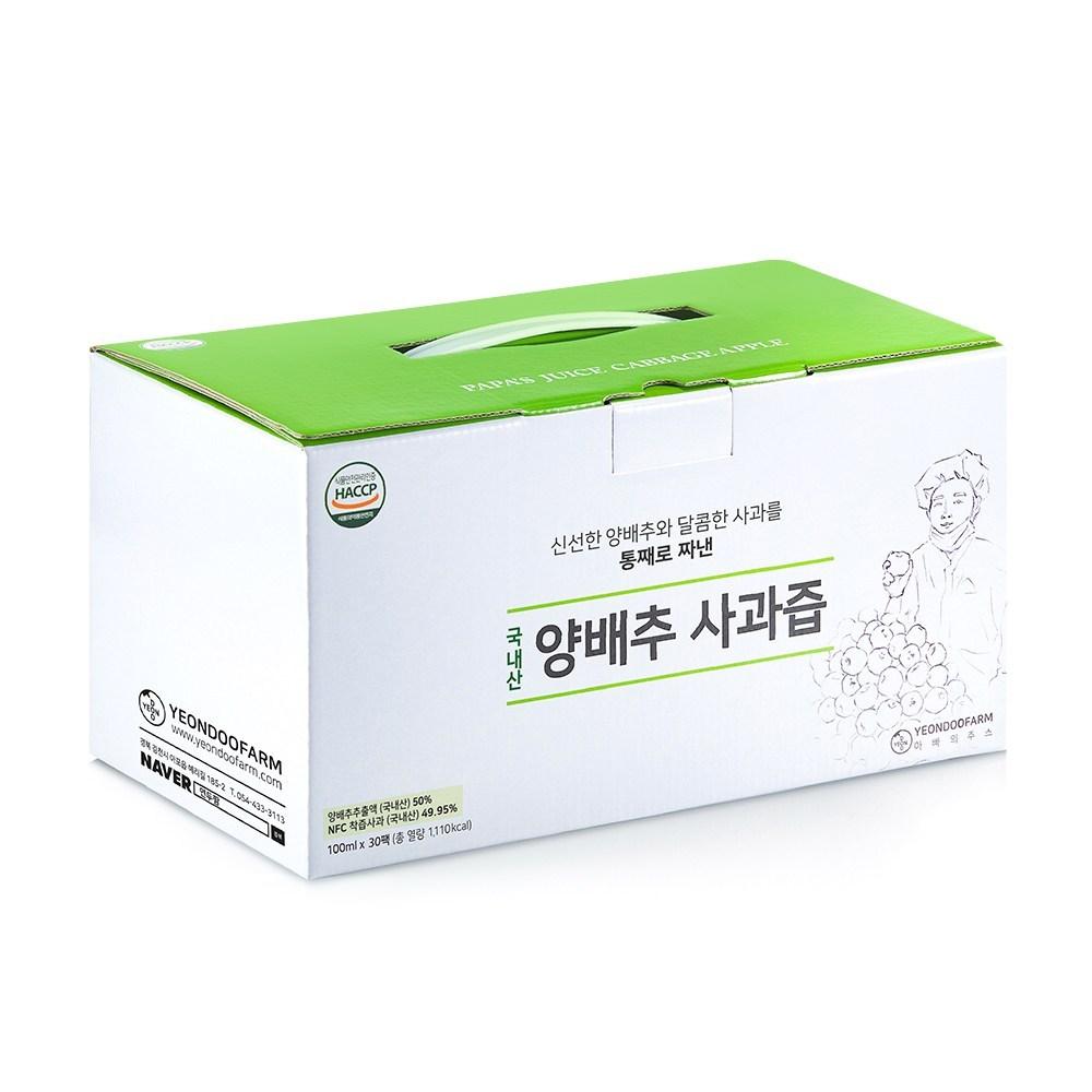 Dad's Juice Tear-off Cabbage and Apple Juice 30p 3L 1 pcs