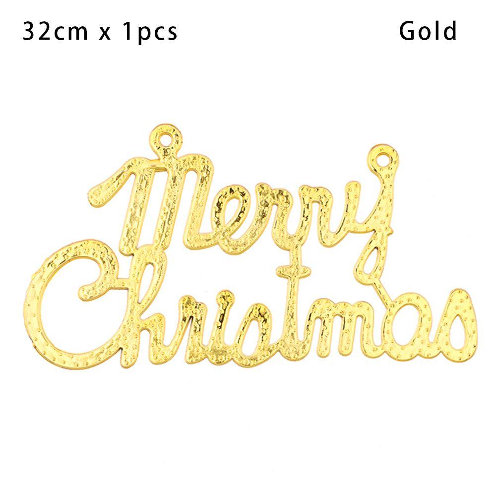 Accessories Party Supplies Merry Christmas Pendant Xmas Tree Decor Hanging Ornament English Letter