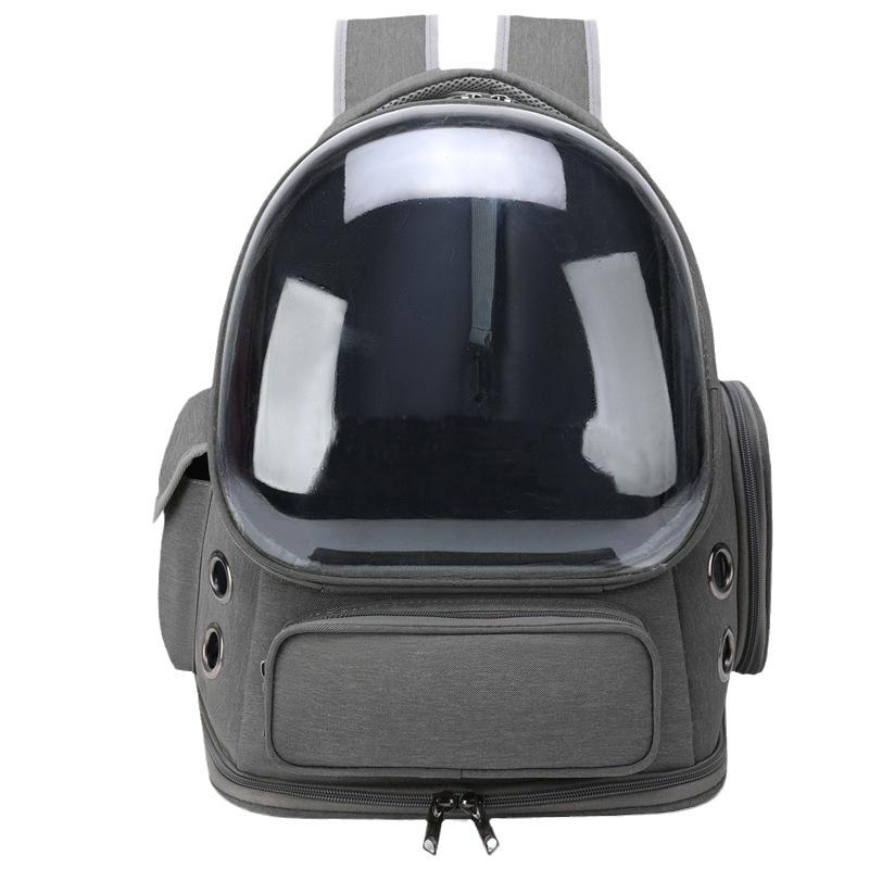 Портативный прозрачный рюкзак-капсула для кошек и мелких домашних животных