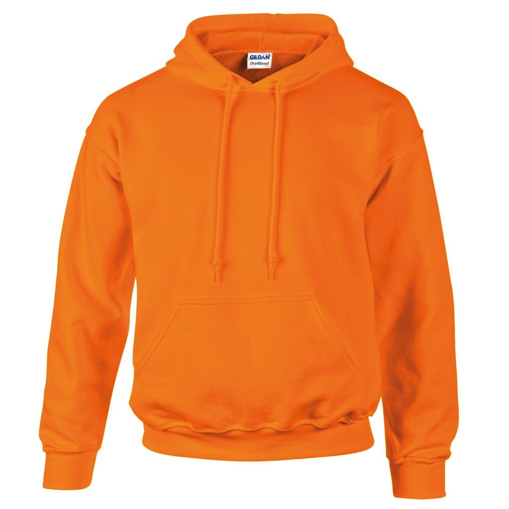Gildan Heavyweight DryBlend Adult Unisex Hooded Sweatshirt Top / Hoodie (13 Colours)