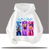 Y2K KPop Demon Hunters Hoodies Teenage Girls Boys Rumi KPop Demon Hunters Hoody Autumn Casual Long Sleeve Children's Clothing