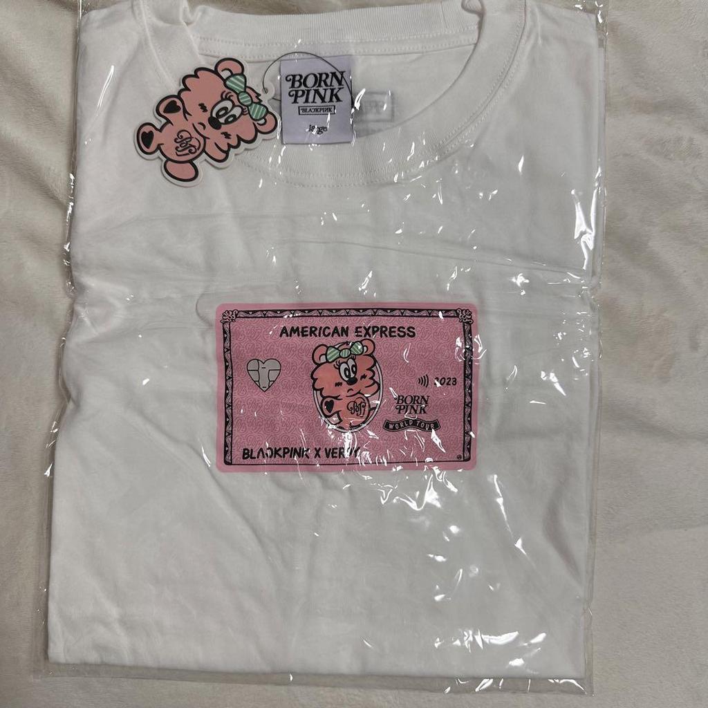 [USED] BLACKPINK VERDY Amex Collaboration T-shirt