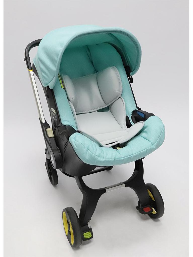 Universal Baby Stroller & Car Seat Cushion Set: Newborn Carrycot Protective Pad with Lumbar Support