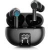 Беспроводные наушники Bluetooth 5.4 Наушники 60H Воспроизведение LED Индикатор питания EarBuds Микрофон Шумоподавление Стерео Звук Гарнитуры