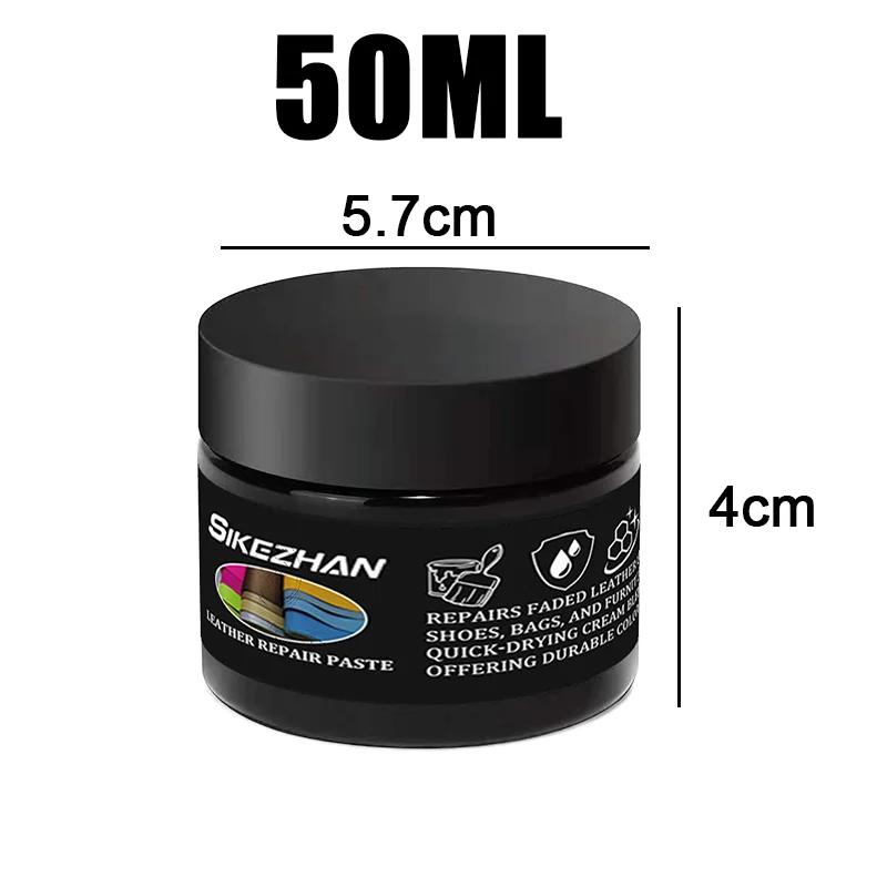 Набор для ремонта кожи автомобиля Жидкий бальзам для восстановления кожи Инструмент для ремонта без нагрева Дыры, царапины, трещины, разрывы Набор для восстановления обуви
