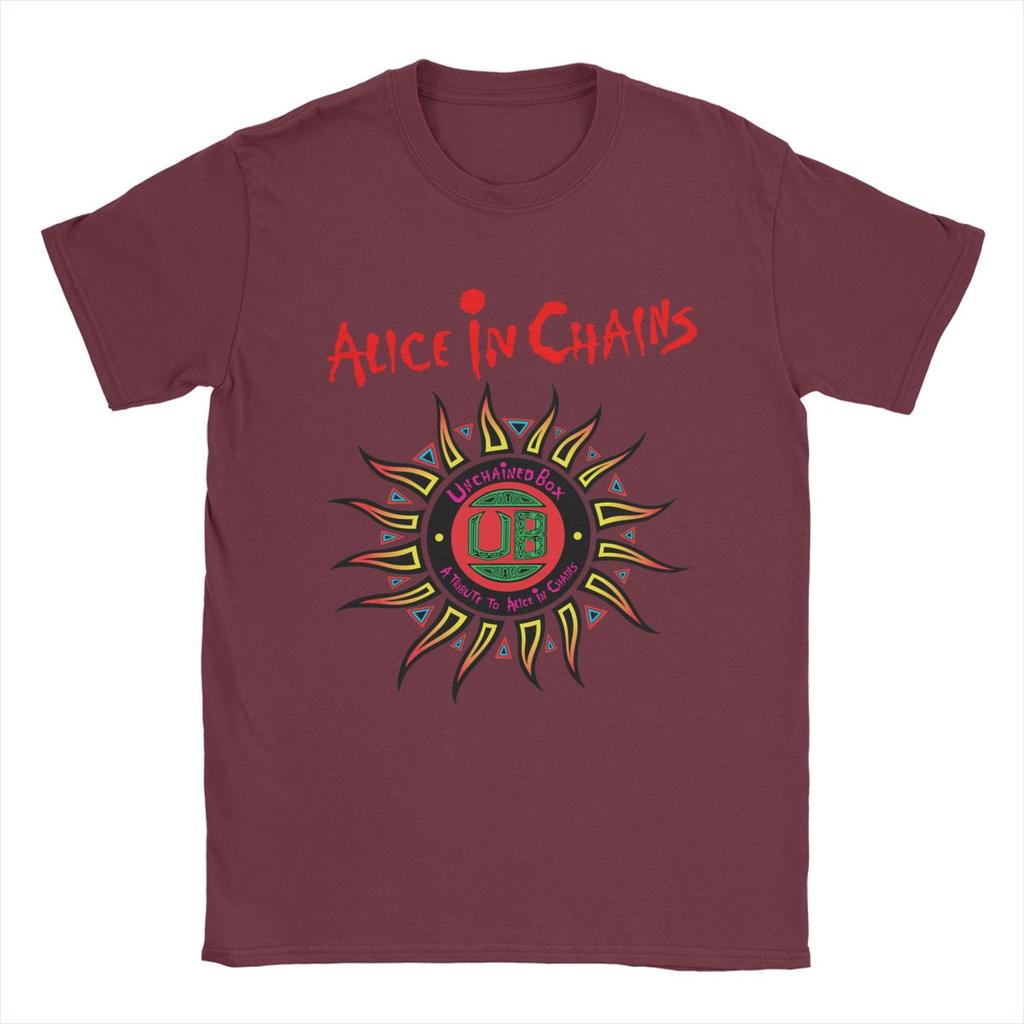 Мужские футболки Alice In Chains 100% хлопок одежда винтажные с коротким рукавом с круглым вырезом футболки классическая футболка
