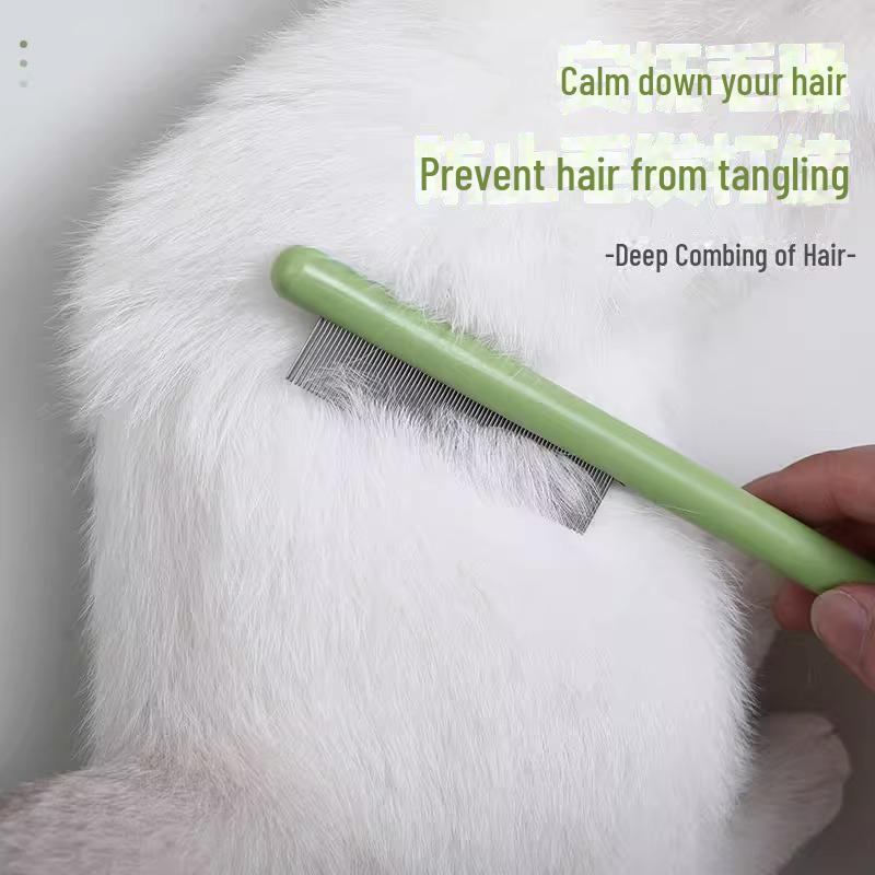 Расческа для кошек и собак - густая распутывающая щетка для удаления плавающих волос