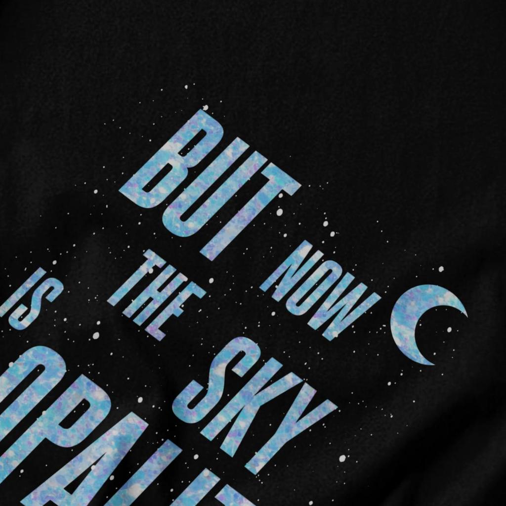 Men T Shirt The Sky Is Opalite Retro Gifts Y2K Graphic Crewneck Unisex Tops T Shirts