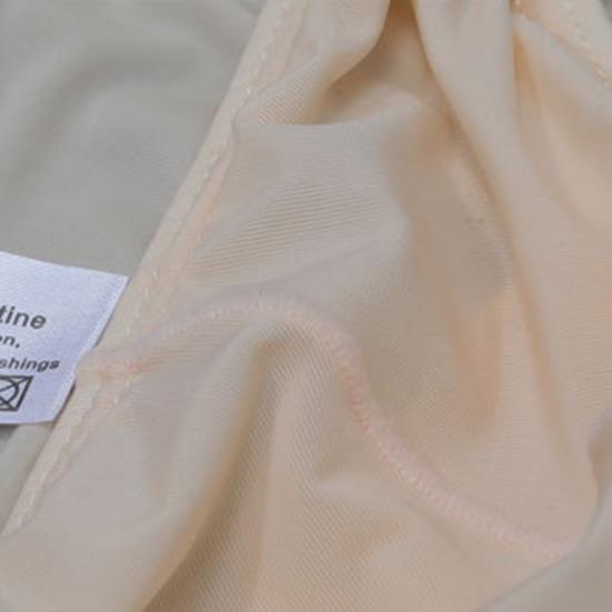 Men Briefs Ice Silk Ultra-Thin Low-Waist Underwear U-Convex Solid Color Elastic Breathable Panties Daily Wear