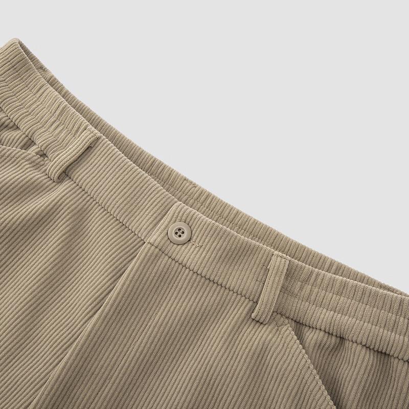 Мужские вельветовые брюки Semir свободного кроя зауженные к низу