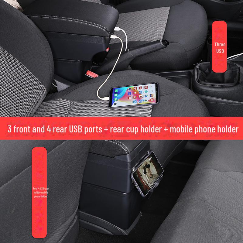 Renault Captur Clio 4 Armrest Box - Автомобильные аксессуары для Renault Captur - Специальный выпуск