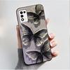 Phone Case For ZTE Libero 5G III A202ZT / Libero 5G II A103ZT Casing Fashion Butterfly Flower Black Soft TPU Case Silicone Cover