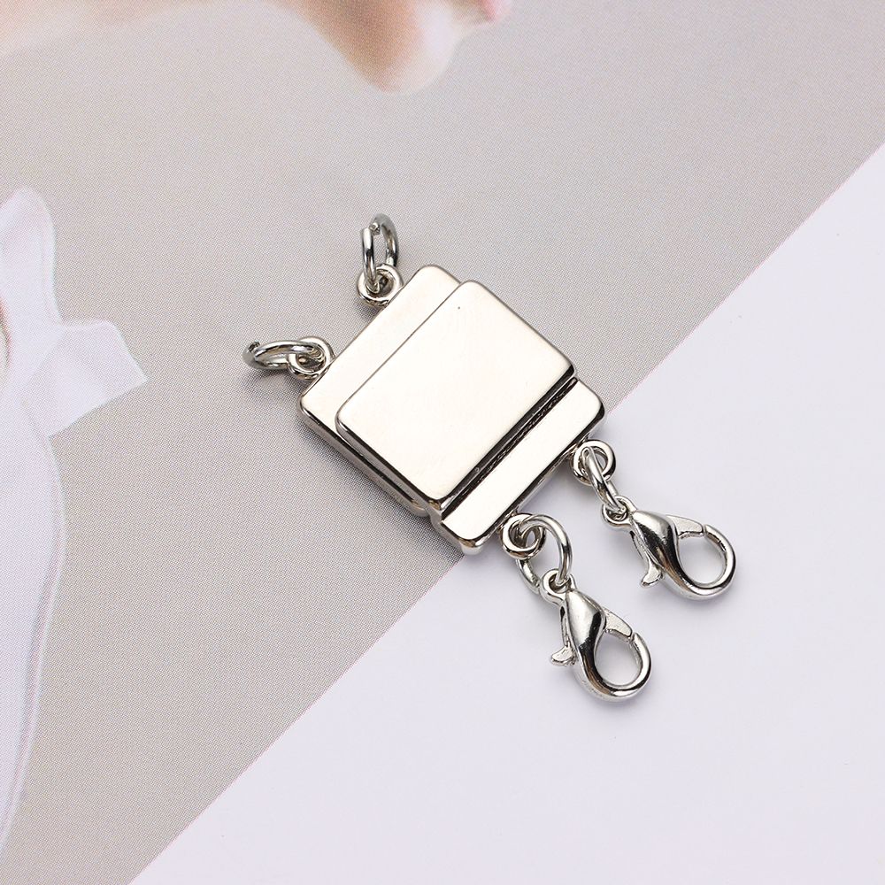 Застежки-пряжки Магнитный разъем для ожерелья для многослойного браслета Магнитная застежка ожерелья