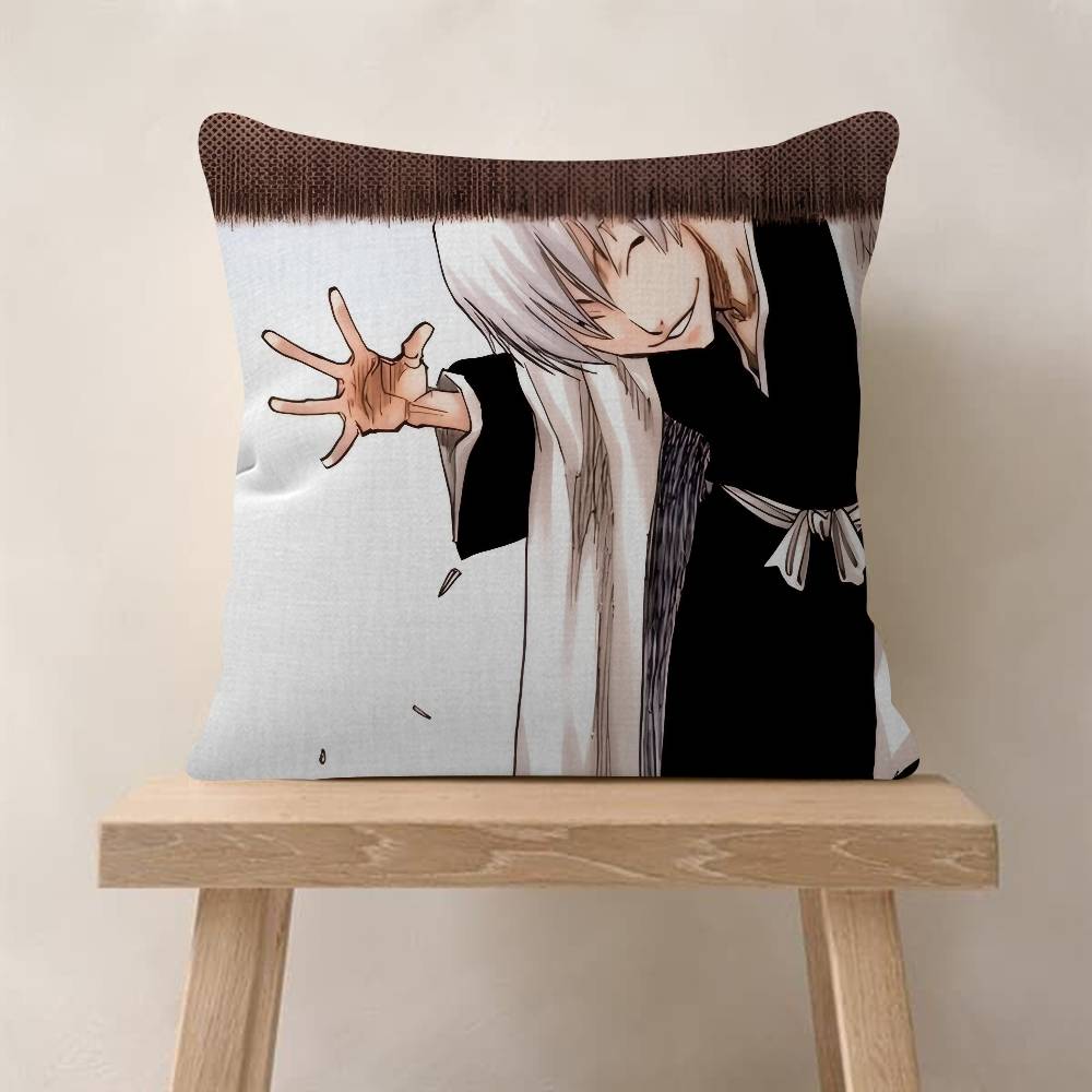 Anime Gin Ichimaru Bleach Cushion Cover 30x50 Polyester Sofa Cushions Decorative Throw Pillows Home Decoration Pillowcover