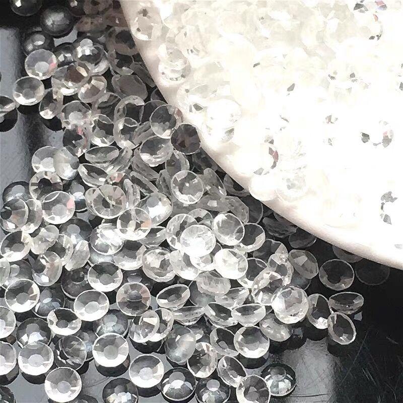 Pujiang Yantuo 14400 Bulk Glass Machine Crystal AB Flat Back Rhinestones Non Hotfix Rhinestone Cutting 1 Bag Lead Free