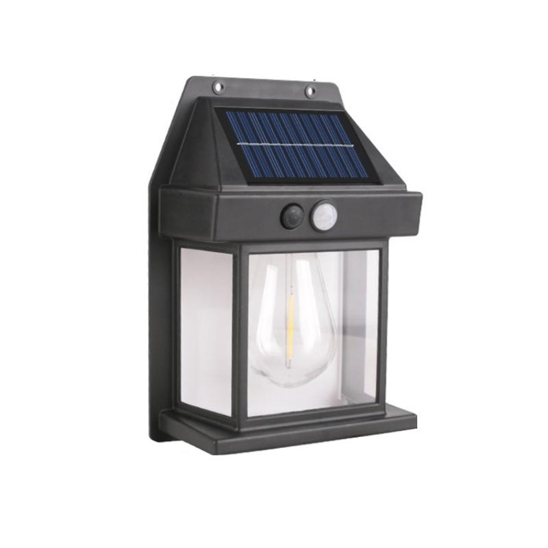 Наружный солнечный настенный светильник, водостойкая лампа на вольфрамовой нити, индукционная лампа, домашний садовый настенный светильник, освещение для виллы, ночник