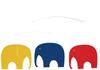 Frensted Interior Nordic Animal Elephant Party Design Gift Box Baby Gift [Officially Imported] Mobile, Ornament, (FSM130036), Included, Goods,