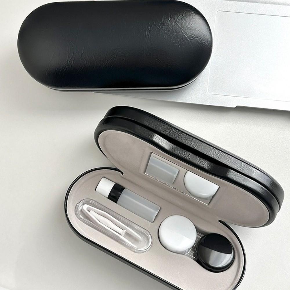 2 in 1 Glasses Storage Case with Mirror Glasses Protective Cover Glasses Box  Unisex Gift
