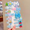 14Pcs Hairpin Sets Cartoon Hairclips Cute Pins Princess Broken Hairpin Headwear Hair Accessories