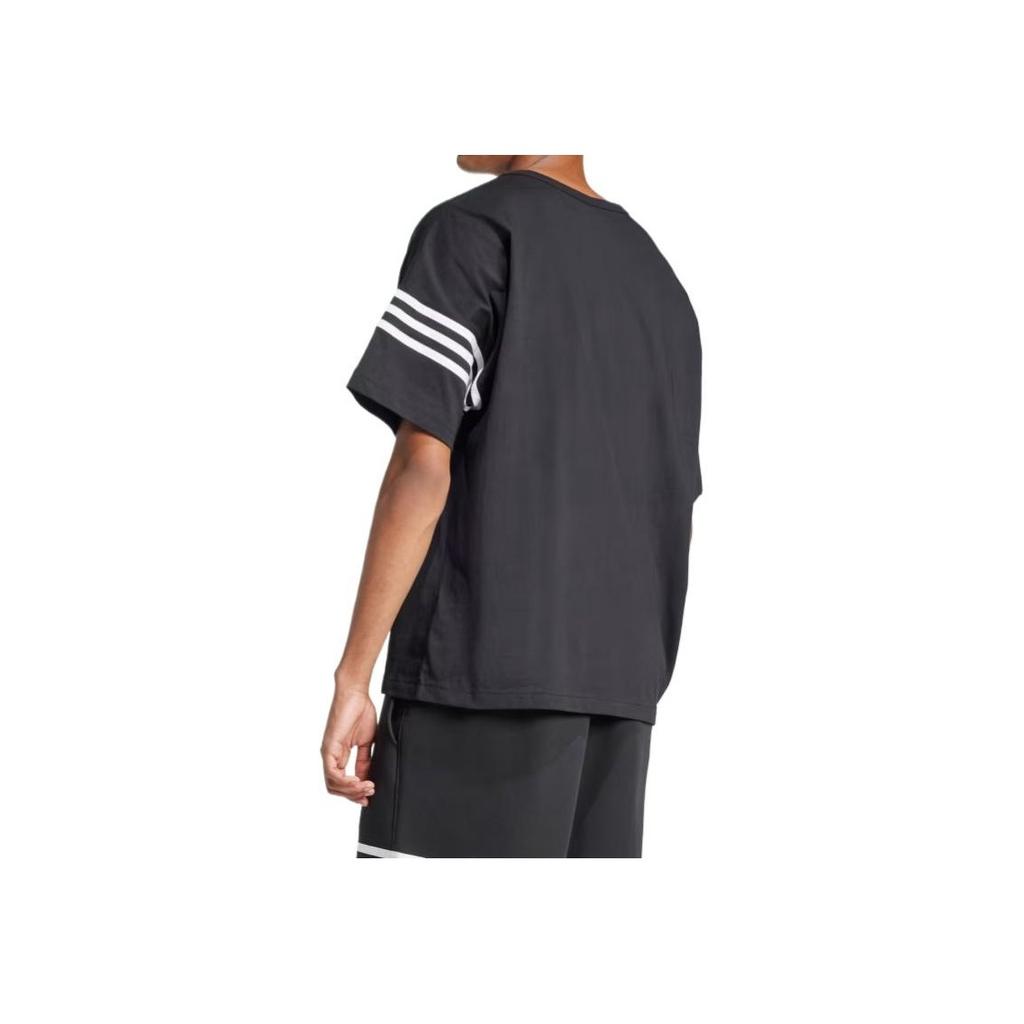 Adidas Originals Neuclassics Loose Fit Crew Neck Comfortable Soft Short Sleeve T-Shirt Men Tops Black JC9935