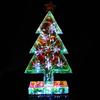 Украшение на рождественскую елку Призма Праздничная елка Освещенная декоративная фигурка Красочные светодиодные огни Праздничная атмосфера Ночной светильник Рождественский подарок для семьи и друзей