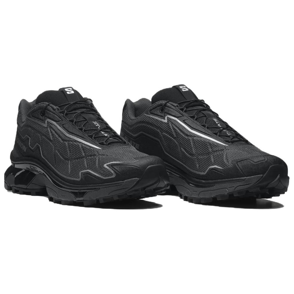 SALOMON XT-Slate Удобные Универсальные Амортизирующие Нескользящие Прочные Низкие Уличные Функциональные Ботинки Унисекс Черные 475756
